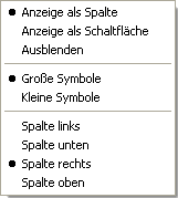 "The Bat!": Spalteneinstellungen