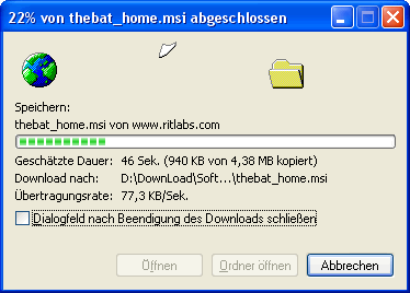 eMail-Client "The Bat!"