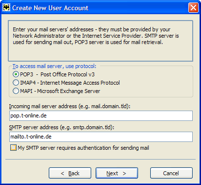 eMail-Client "The Bat!" 10 eMail-Client "The Bat!" 10