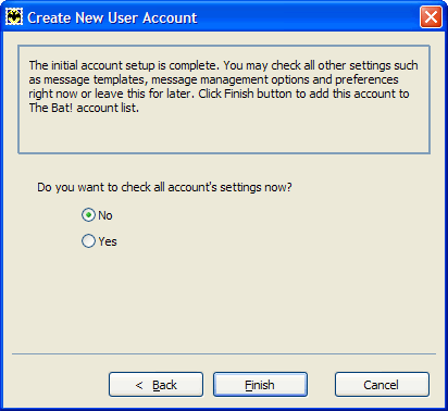 eMail-Client "The Bat!" 13 eMail-Client "The Bat!" 13