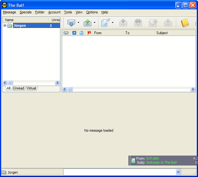 eMail-Client "The Bat!" 14 eMail-Client "The Bat!" 14